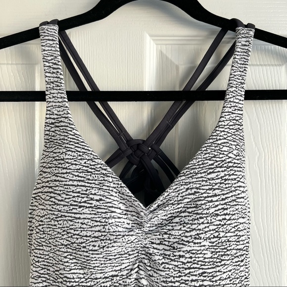 Lululemon Knot Your Typical Tank Pebble Jacquard Size 4 - Picture 5 of 9